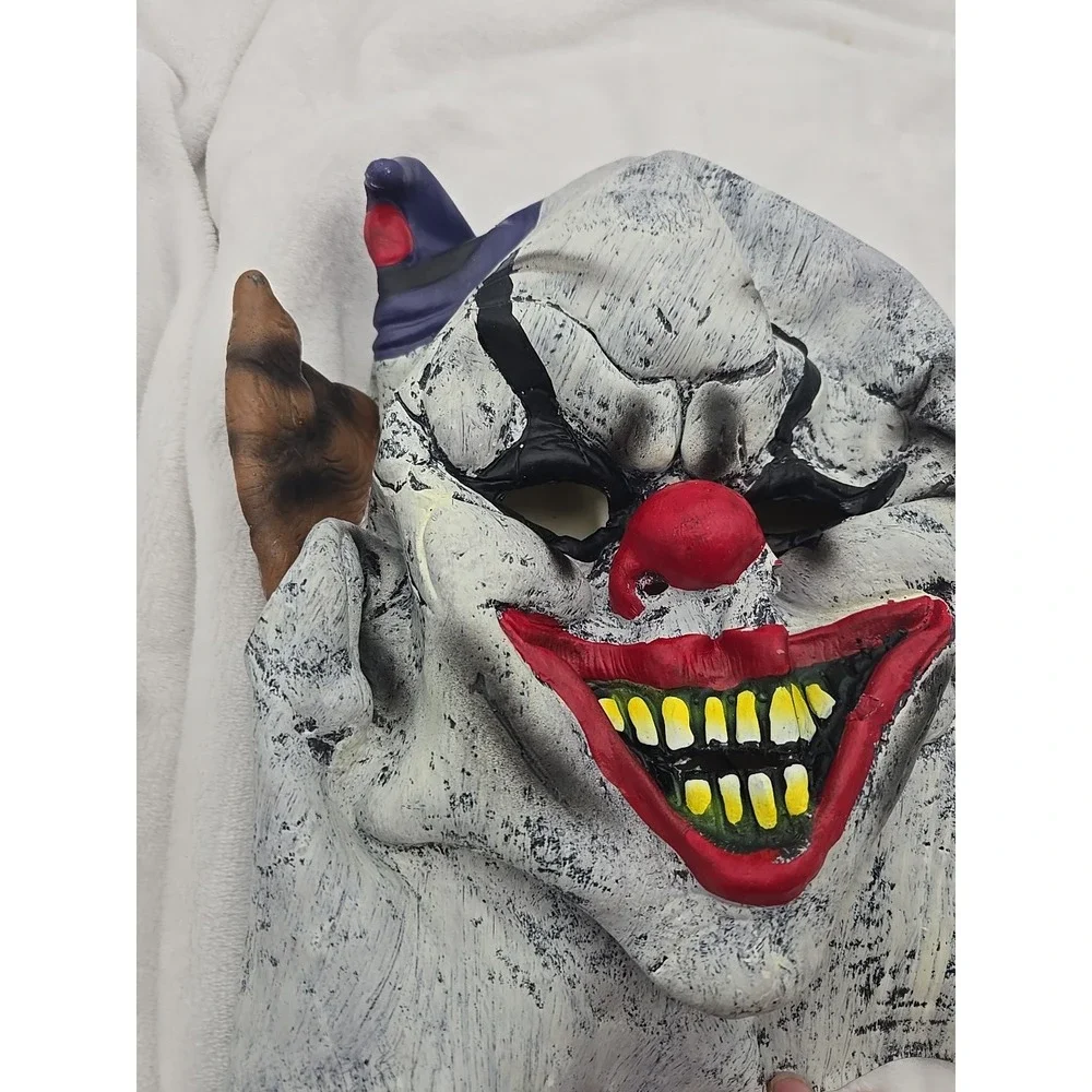Scary Halloween Clown Mask Costume Party Cosplay Jokester‎ Psycho Clown